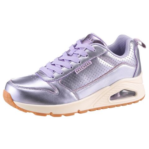 Skechers Sneakers Uno - Metallixs , wedge sneaker, plateau sneaker in metallic-look