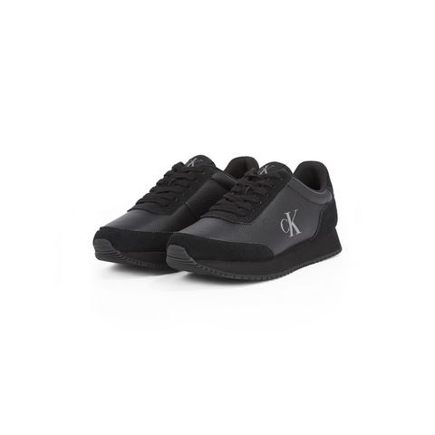 Calvin Klein Sneakers RUNNER LACEUP LOW MIX MG freizeitschoen, lage schoen, veterschoen met zij ck-logo