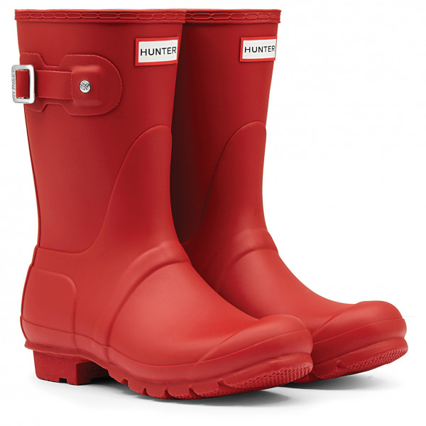 Hunter Boots  Women's Original Short - Rubberlaarzen, rood