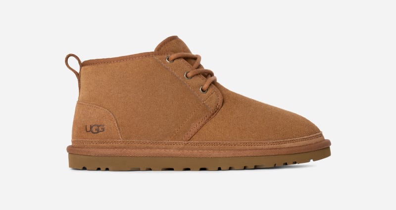 Ugg Neumel voor heren | Gemakkelijke veterschoenen op .com/eu/nl/nl in Brown  Suede