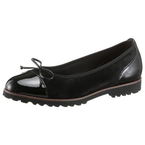 Gabor Ballerina's Flats, chunky slipper met comfortabele elastische afwerking