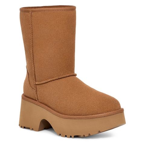 UGG Instaplaarzen CLASSIC SHORT NEW HEIGHTS , plateau laarzen, winterlaarzen, boots met binnenrits