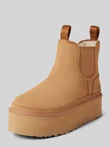 Ugg Chelsea boots met plateauzool met labelprint, model 'NEUMEL'