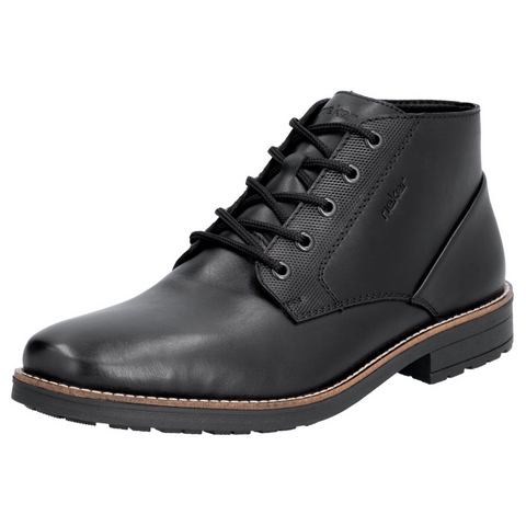 Rieker Veterlaarsjes veterschoenen, business-veterschoenen, enkellaars met zachte bovenlaag