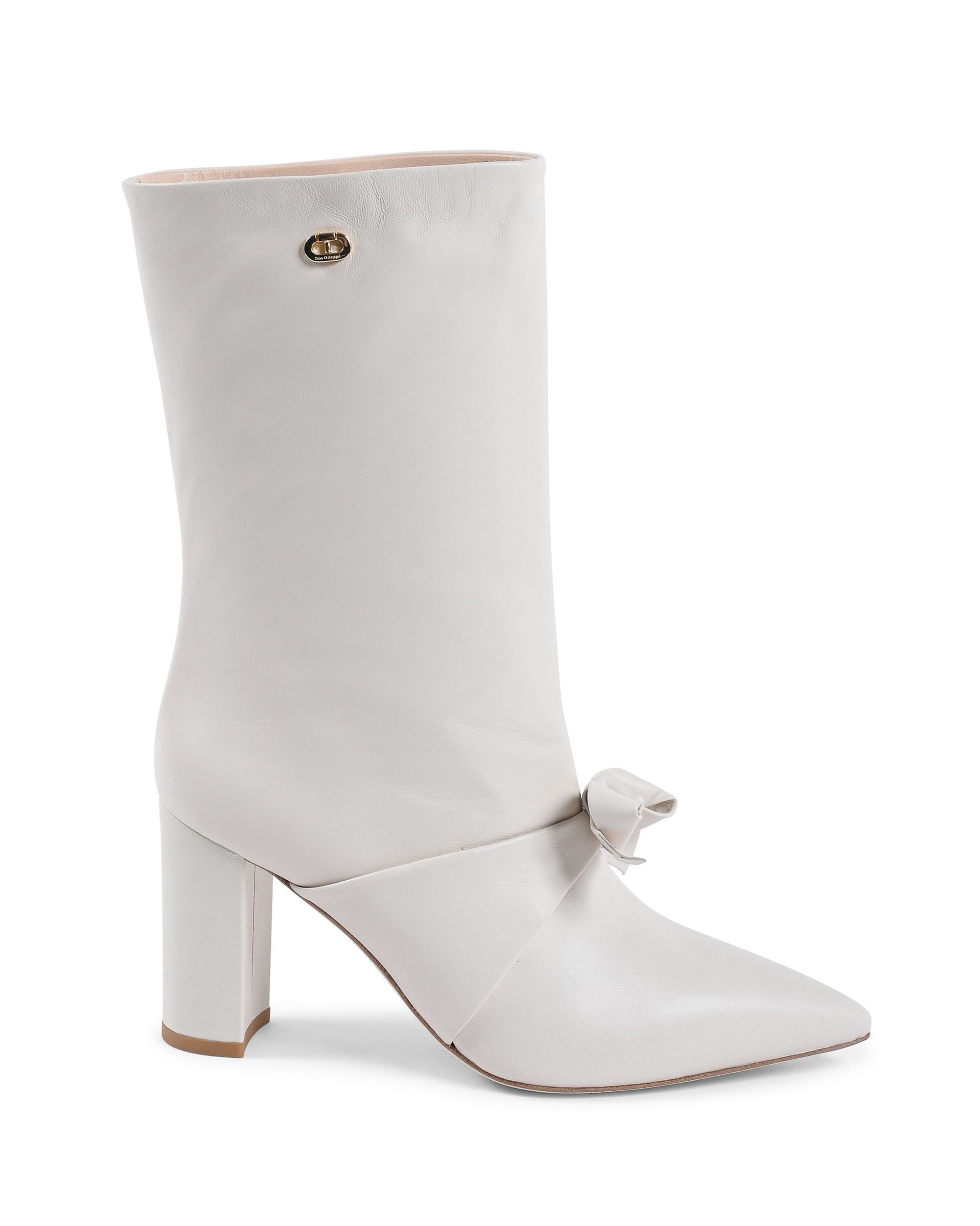 Dee Ocleppo Laarzen  Leren laarsjesModel Strik Detail
