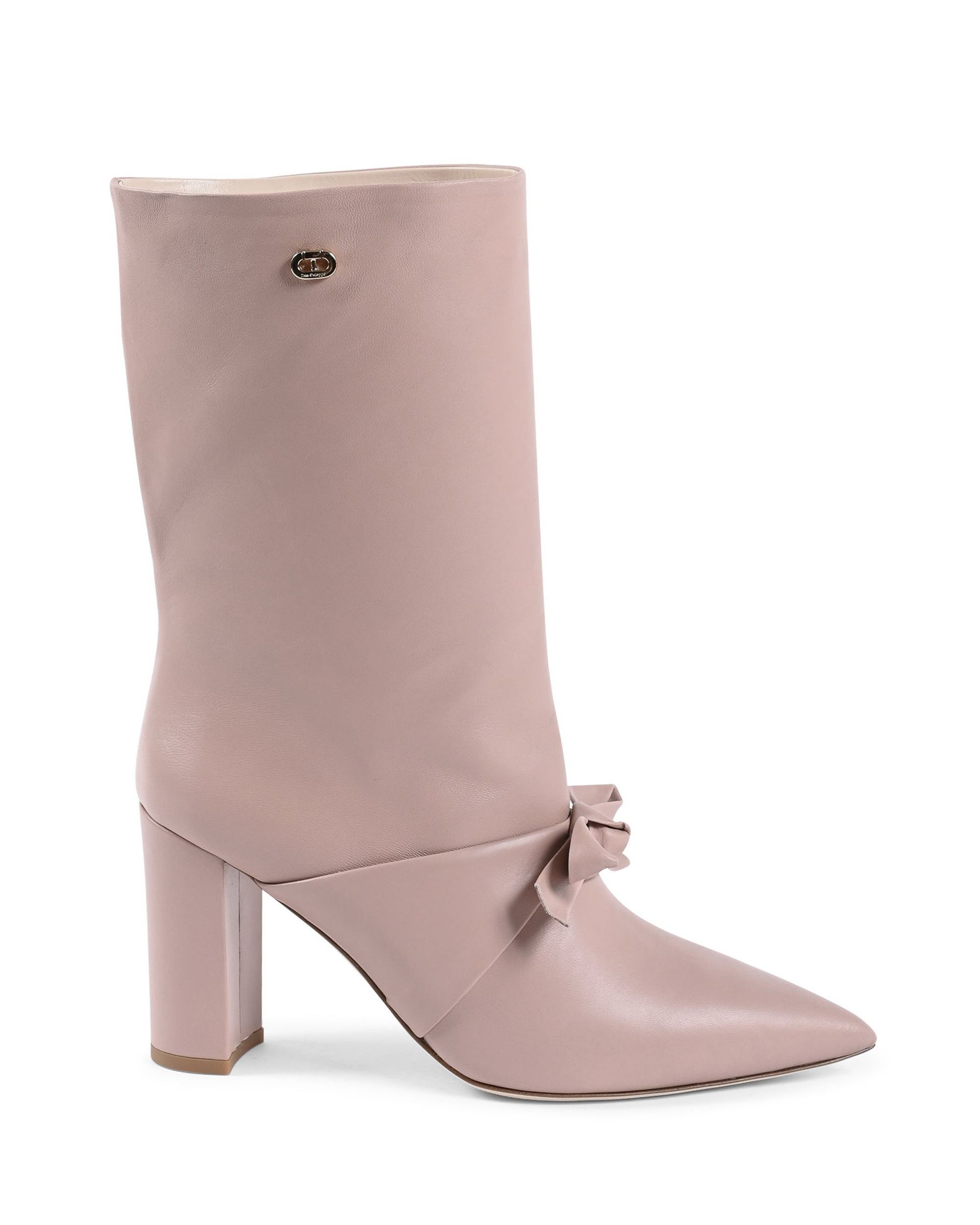 Dee Ocleppo Laarzen  Puntige Neus Strik Detail Laarsjes
