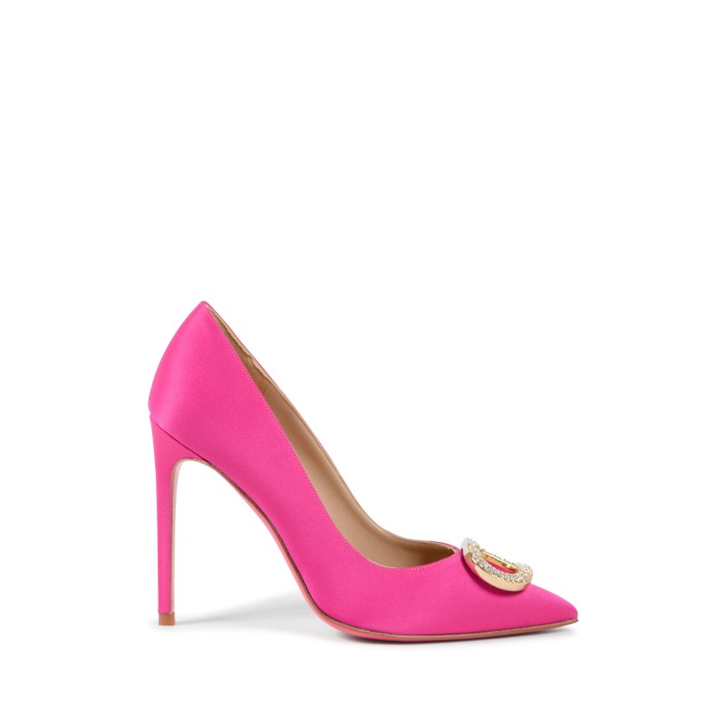 Dee Ocleppo Sneakers  Crystal Buckle Pump Hoge Hak