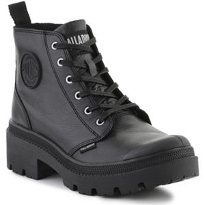 Palladium Hoge Sneakers  Pallabase Leather 96905-001-M Black/Black