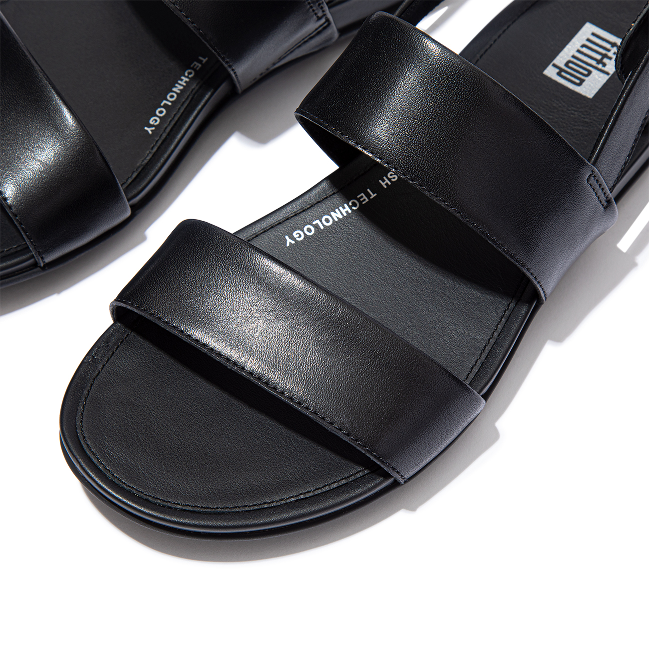FitFlop Gracie leather back-strap sandals
