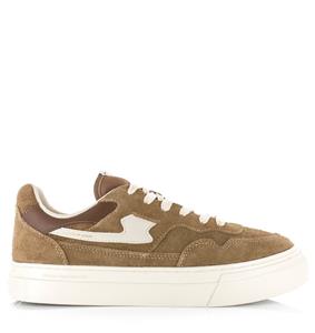 Stepney workers club S.w.c pearl s-strike geo-merged brown lage sneakers unisex
