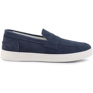 Duca Di Morrone Instappers  Enea - Suede Blue Jeans