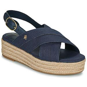 Tommy Hilfiger Sandalen  DENIM ESPADRILLE PLATFORM SANDAL