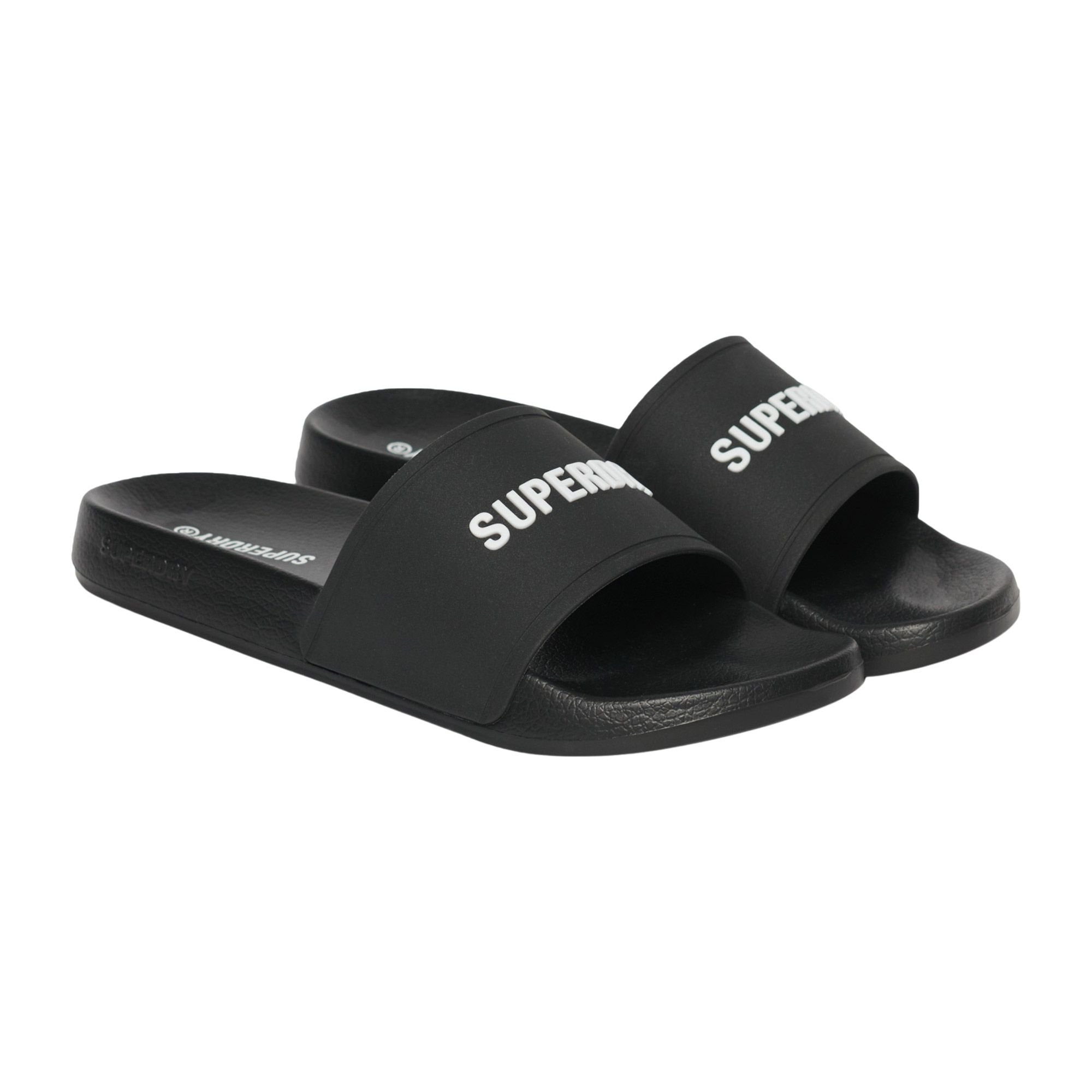 Superdry Logo Pool Badslippers Heren