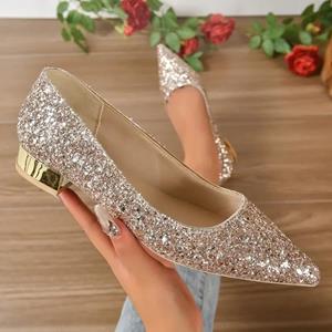 Soulstride Footwear Hub Dames platte schoenen 2024 Nieuwe Candy Color Dames Loafers Lente en herfst platte schoenen Dames zomer schoenen 35-42 35 goud
