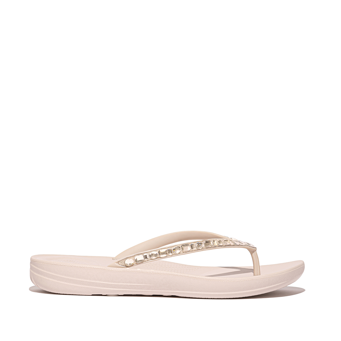 FitFlop Iqushion multi-crystal ergonomic flip-flops