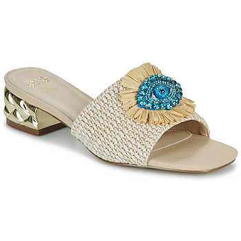 Exé Shoes Slippers  KATY-424-RAFFIA-BEIGE