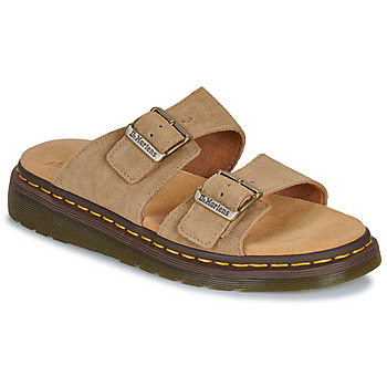Dr. Martens Slippers  Josef Savannah Tan Bronx Suede