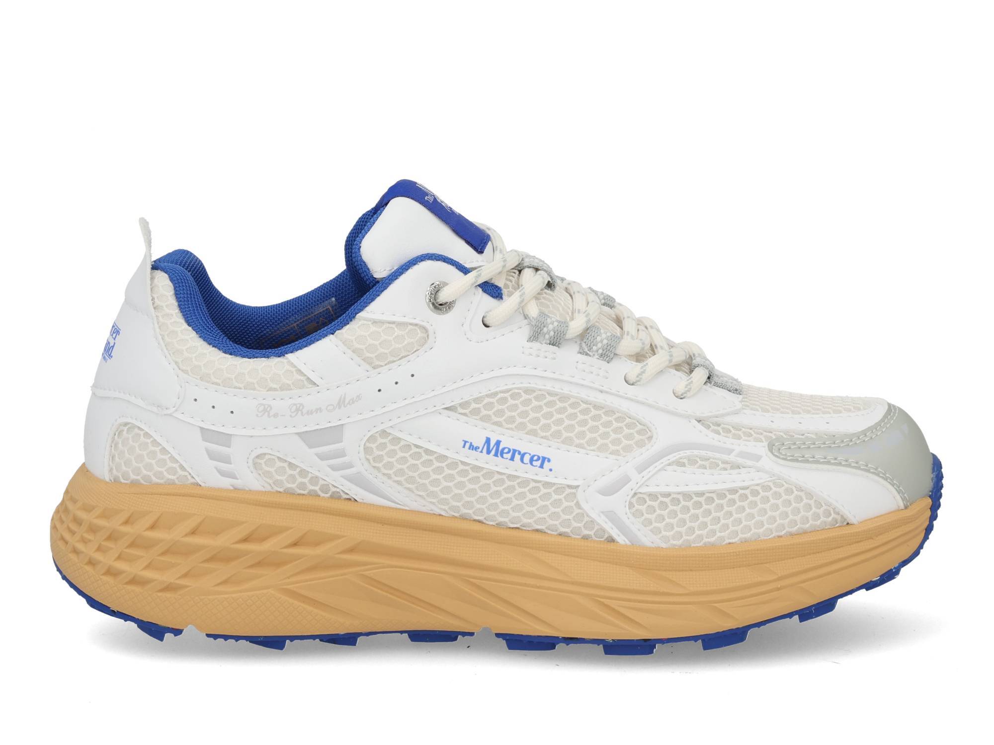 Mercer The re-run MAX grape 155 white blue Wit 