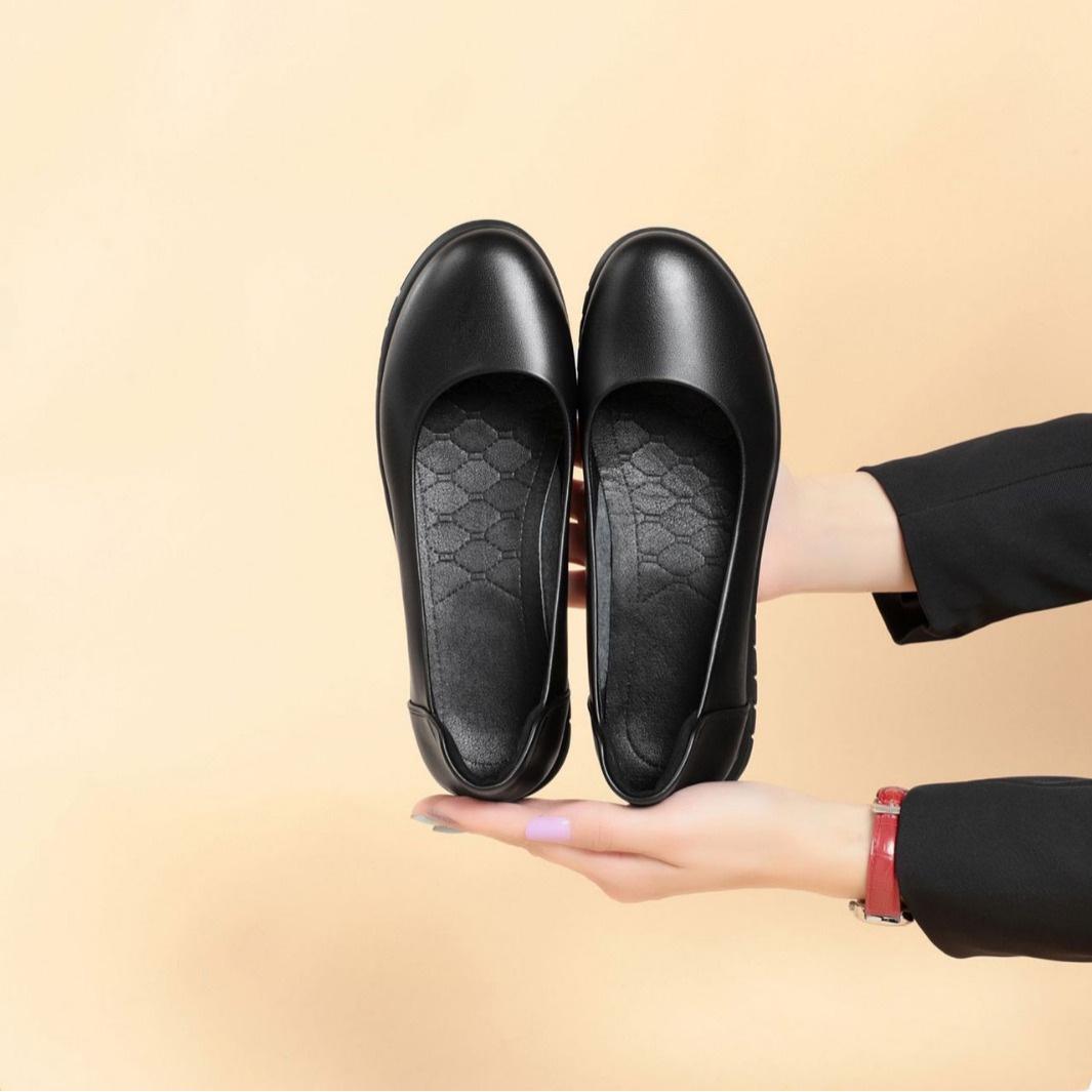 Shoes Arena Professionele werkschoenen voor dames met dikke, zachte zolen voor langdurig staan in hotels - perfect voor sollicitatiegesprekken en om het hele jaar door te dragen 41
