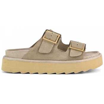 Colors of California Sandalen  Platform sandal in leather