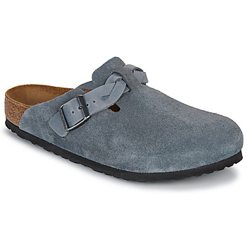 Birkenstock Klompen  Boston Braided LEOI/LEVE Basalt Gray