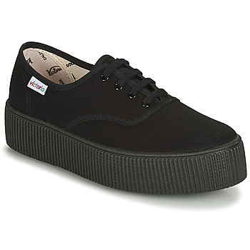 Victoria Lage Sneakers  1915 DOBLE LONA PISO NEG