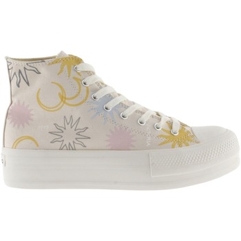 Victoria Sneakers  Baskets montantes imprimées soleil femme Doble