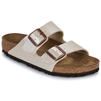 Birkenstock Slippers  Arizona BF Graceful Pearl White