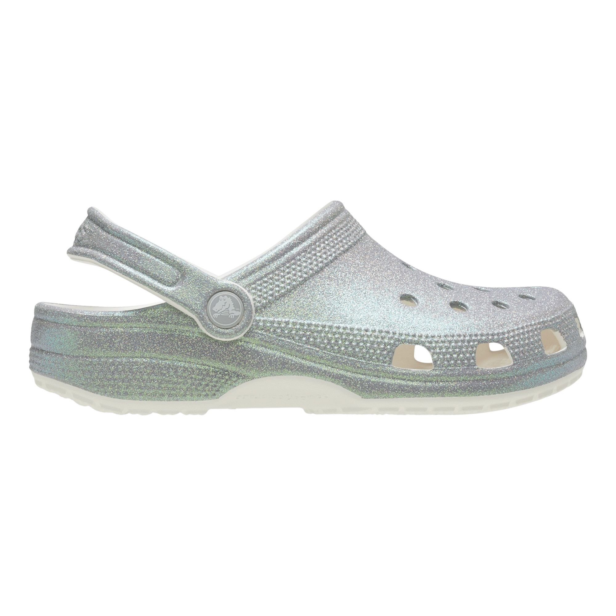 Crocs Classic Iridescent Glitter Clog Instappers Dames