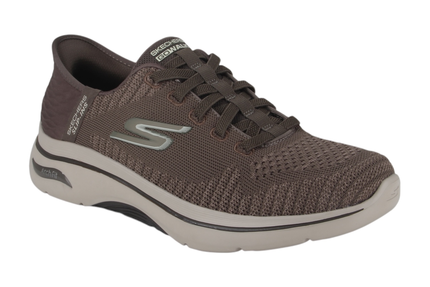 Skechers Slip-Ins Go Walk Arch Fit 2.0 Grand Select 2 Heren Taupe