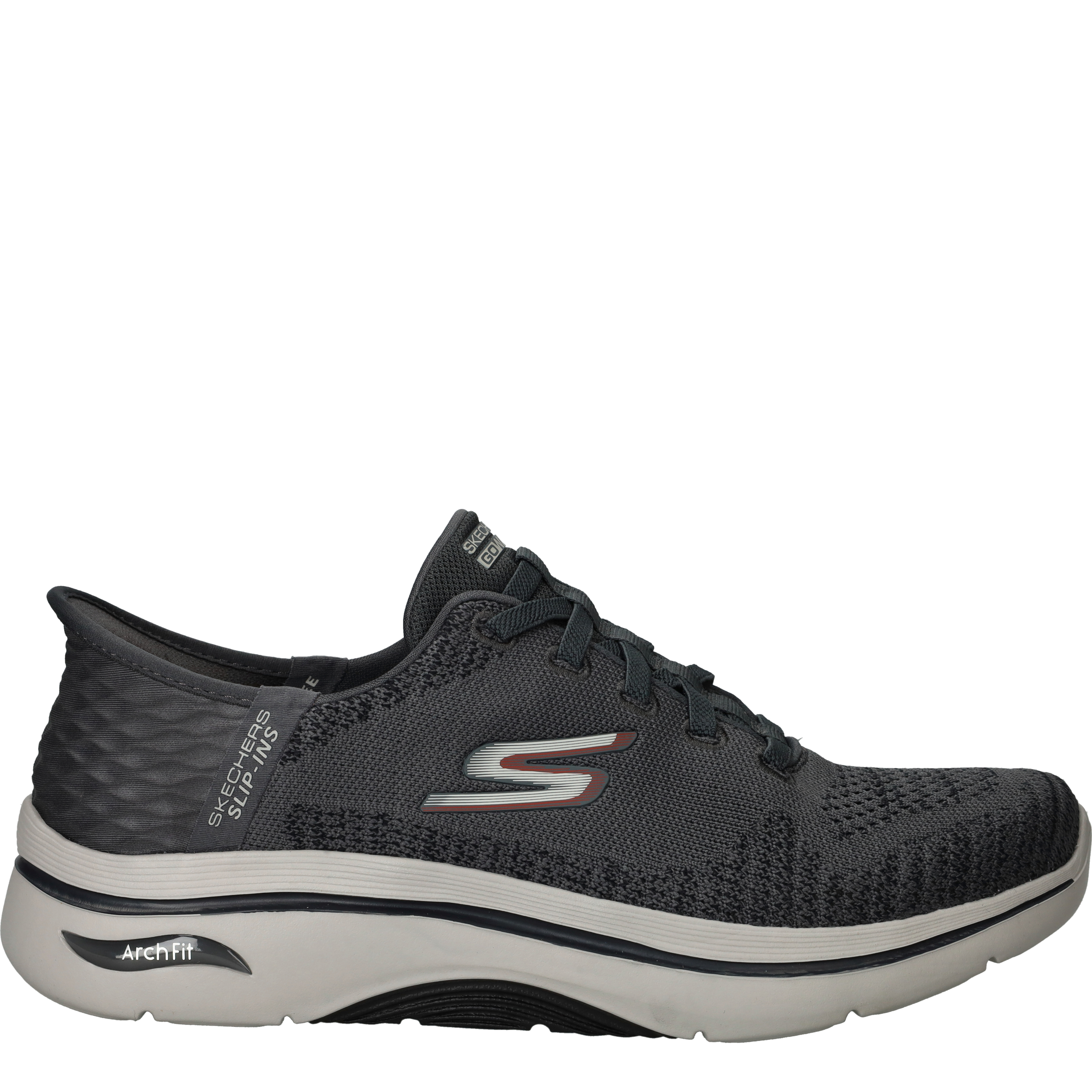 Skechers Slip-Ins Go Walk Arch Fit Heren Grijs