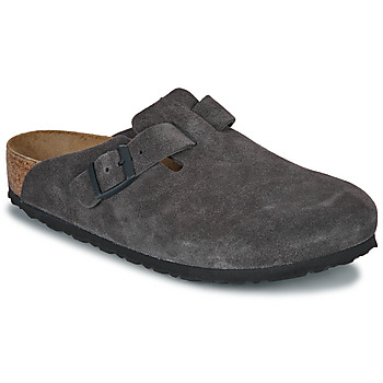 Birkenstock Klompen  Boston LEVE Velvet Grey