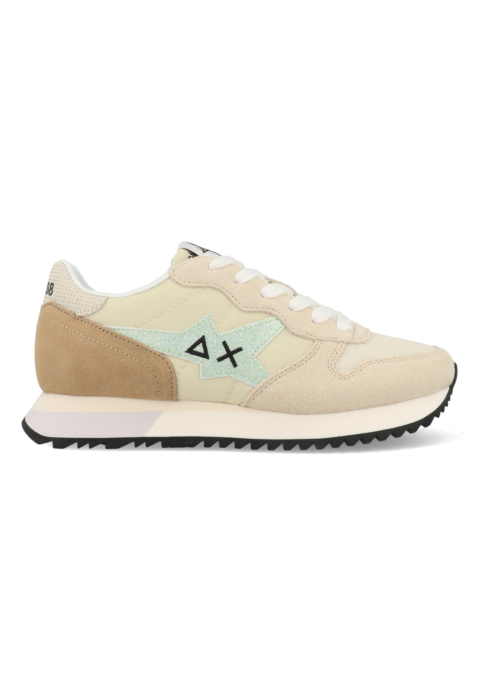SUN68 Stargirl Glitter Logo Z35212_31 Beige 