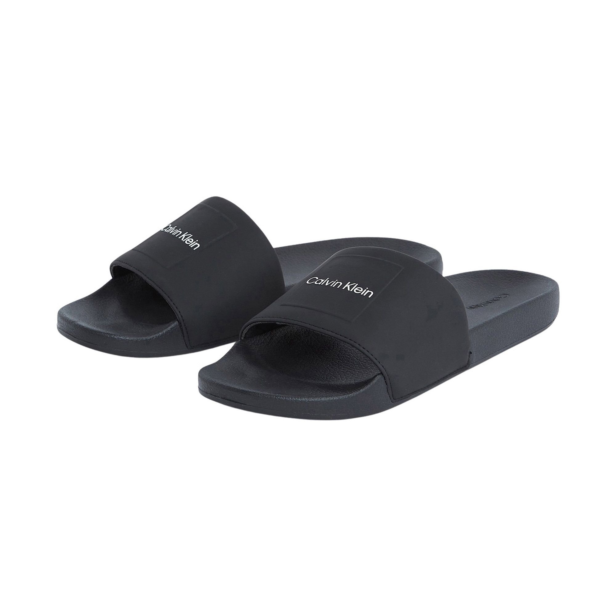 Calvin Klein Square Logo Badslippers Heren