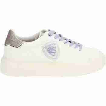 Blauer Lage Sneakers  -