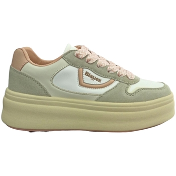 Blauer Lage Sneakers  -