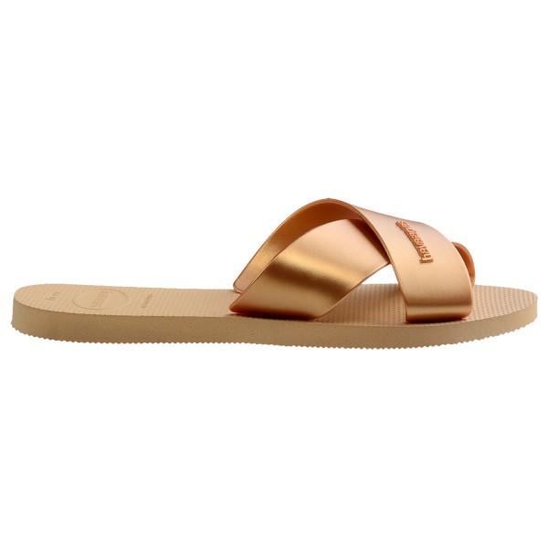Havaianas  Women's Aqua Metallic - Sandalen, golden