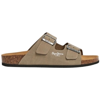 Pepe Jeans Slippers  BIO SUEDE M 836-STONE BEIGE Beige