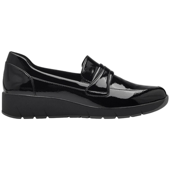 Jana Mocassins  8-24666-43 018-BLACK PATENT 8-24666-43
