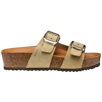 Geox Slippers  D BRIONIA H C6738-TAUPE PÃ'LE Marron