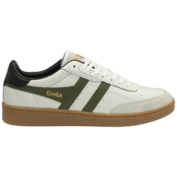 Gola Nette schoenen  CONTACT LEATHER HN- WHITE/KHAKI/BLACK/GU CMB261