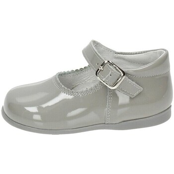 Bambineli Ballerina's  Bambinelli 457 Merceditas charol con hebilla Charol gris