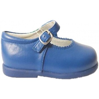 Bambineli Ballerina's  Bambinelli 457 Merceditas piel con hebilla Azulón