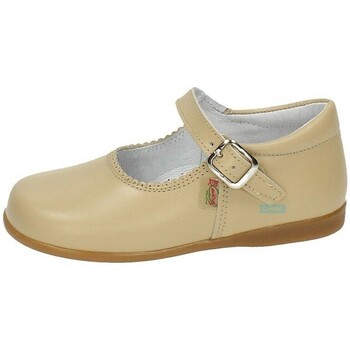 Bambineli Ballerina's  Bambinelli 457 Merceditas piel con hebilla Camel