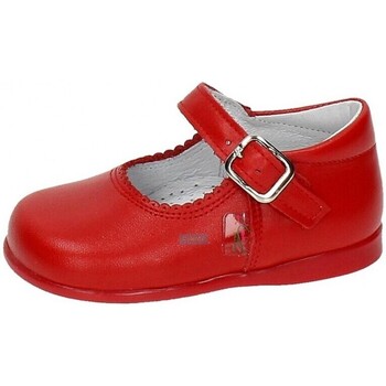 Bambineli Ballerina's  Bambinelli 457 Merceditas piel con hebilla Rojo