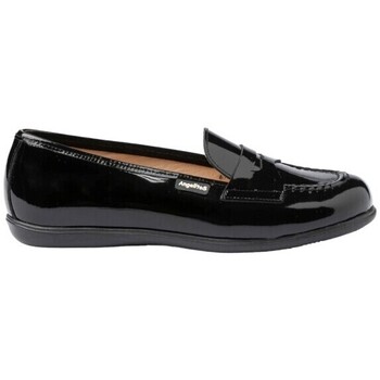 Angelitos Ballerina's  468 MOCASIN CHAROL COLEGIO Negro