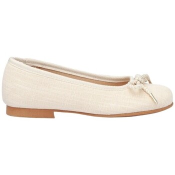 Angelitos Ballerina's  1568 Bailarina Lazo Lino Ceremonia Beige