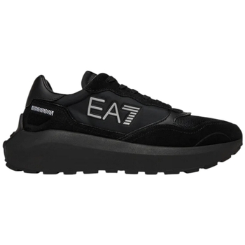 Emporio Armani EA7 Nette schoenen  X8X186 XK401 D190-TRIPLE BLACK/SILVER Noir