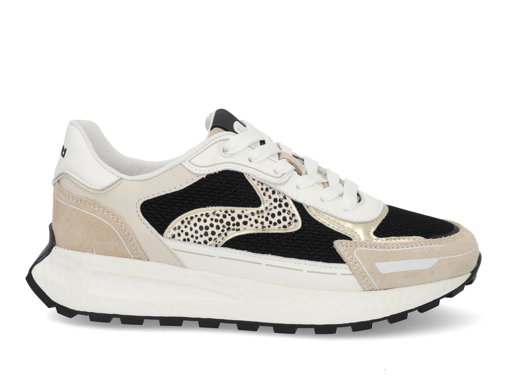 Maruti June beige black whit multi zwart 