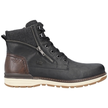 Rieker Laarzen  39440 00-schwarz/toffee/schwarz 39440